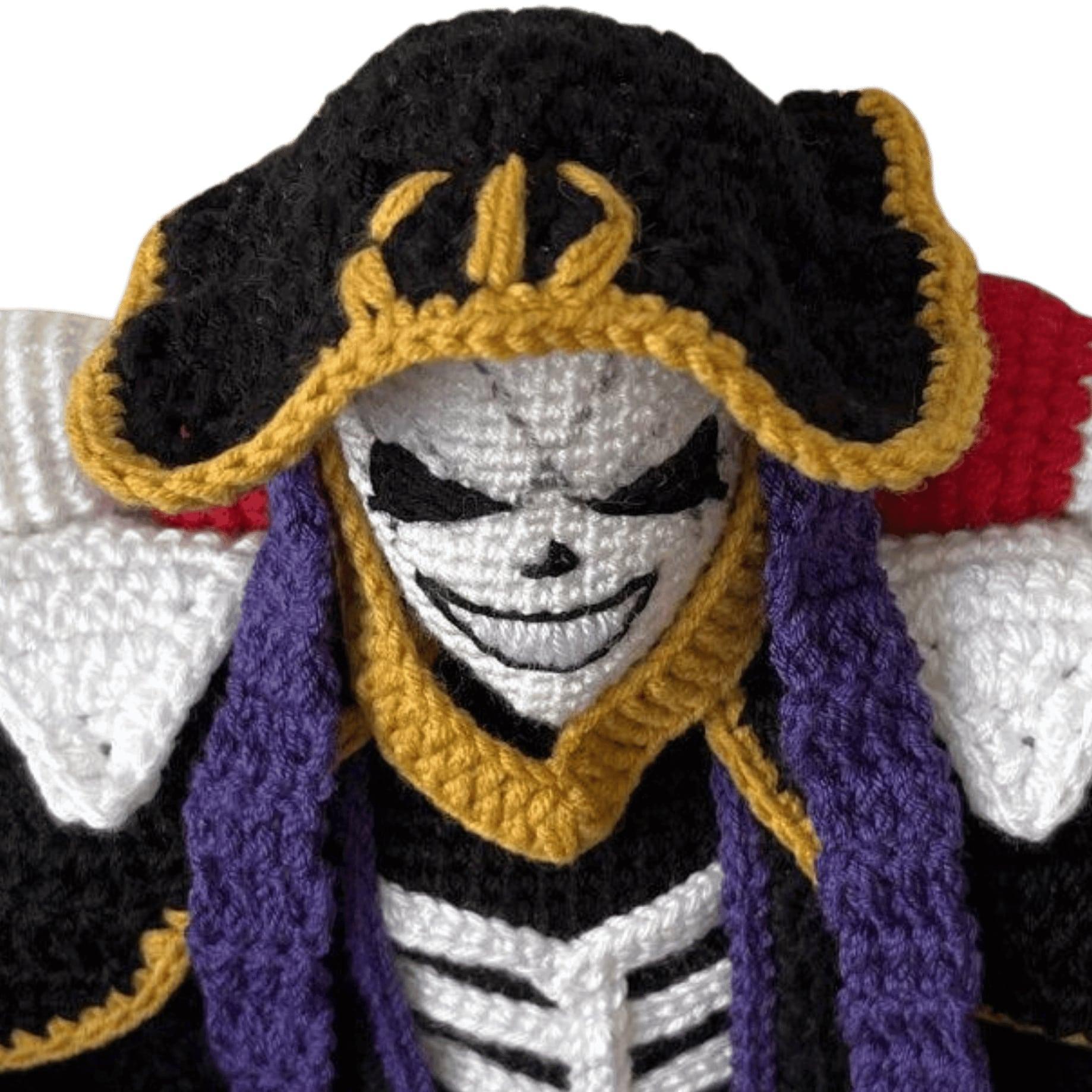 Ainz Ooal Gown Overlord Handcrafted Crochet Doll - Dollsey Gifts&Collectibles