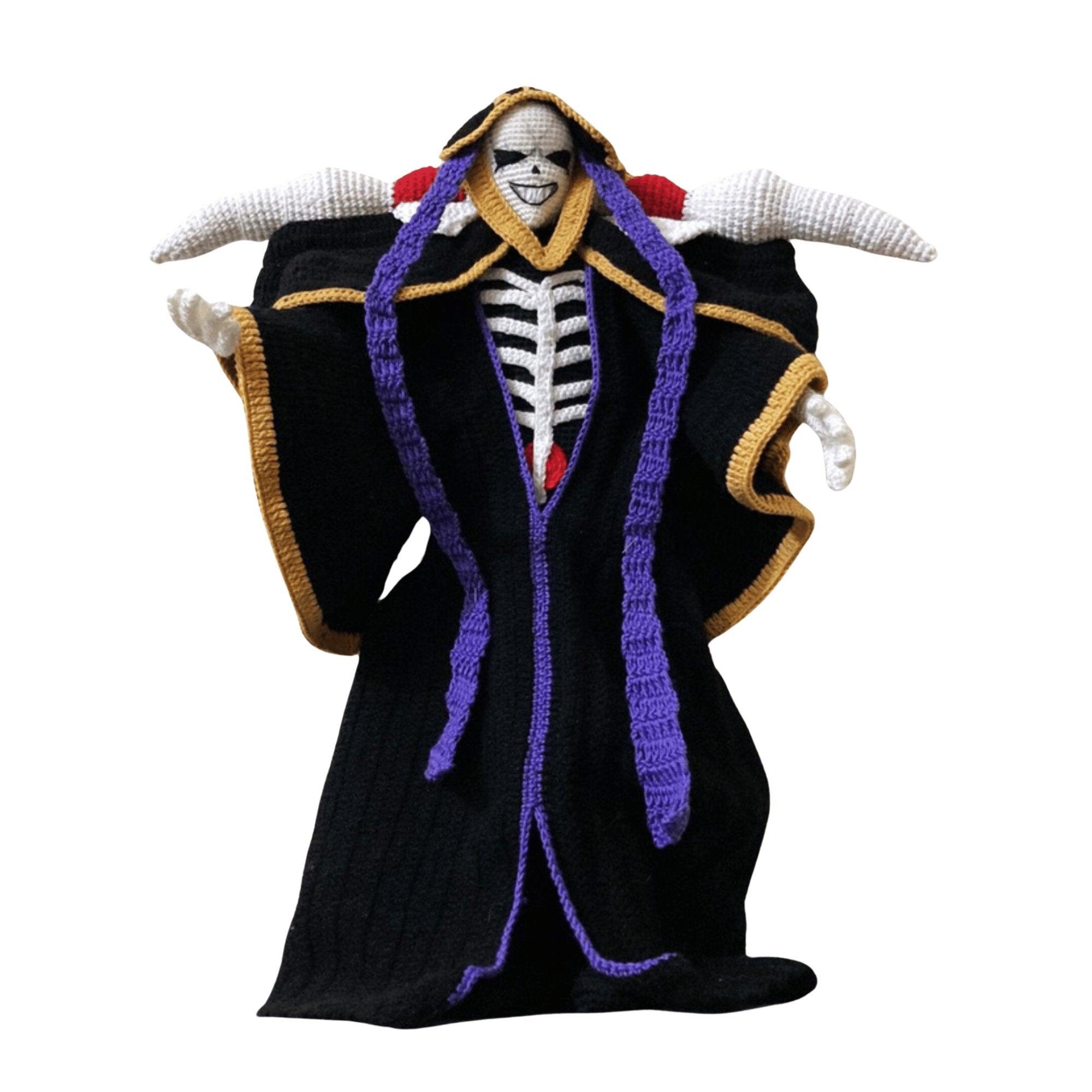 Ainz Ooal Gown Overlord Handcrafted Crochet Doll - Dollsey Gifts&Collectibles