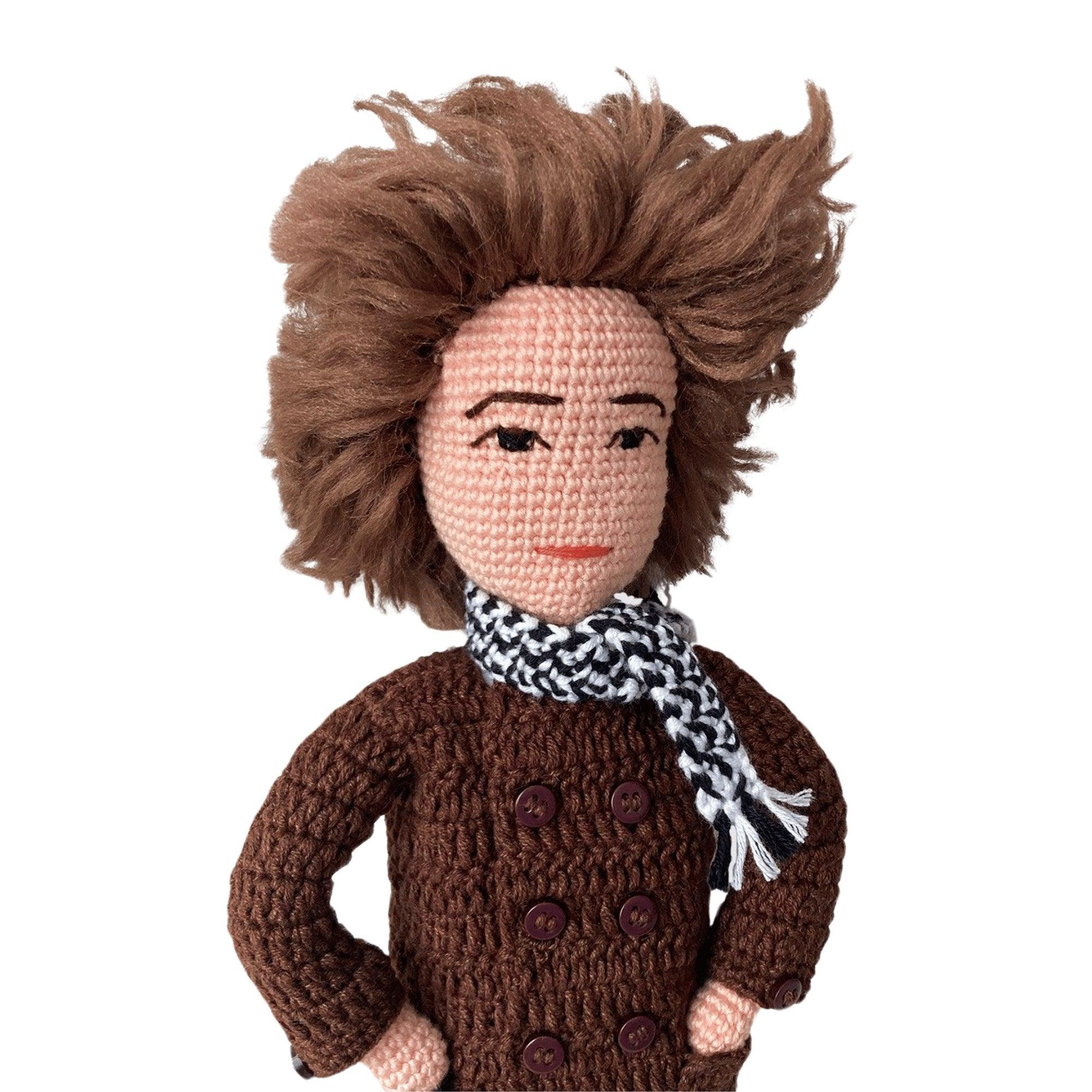 Bob Dylan Handcrafted Crochet Collectible Doll - Dollsey Gifts&Collectibles