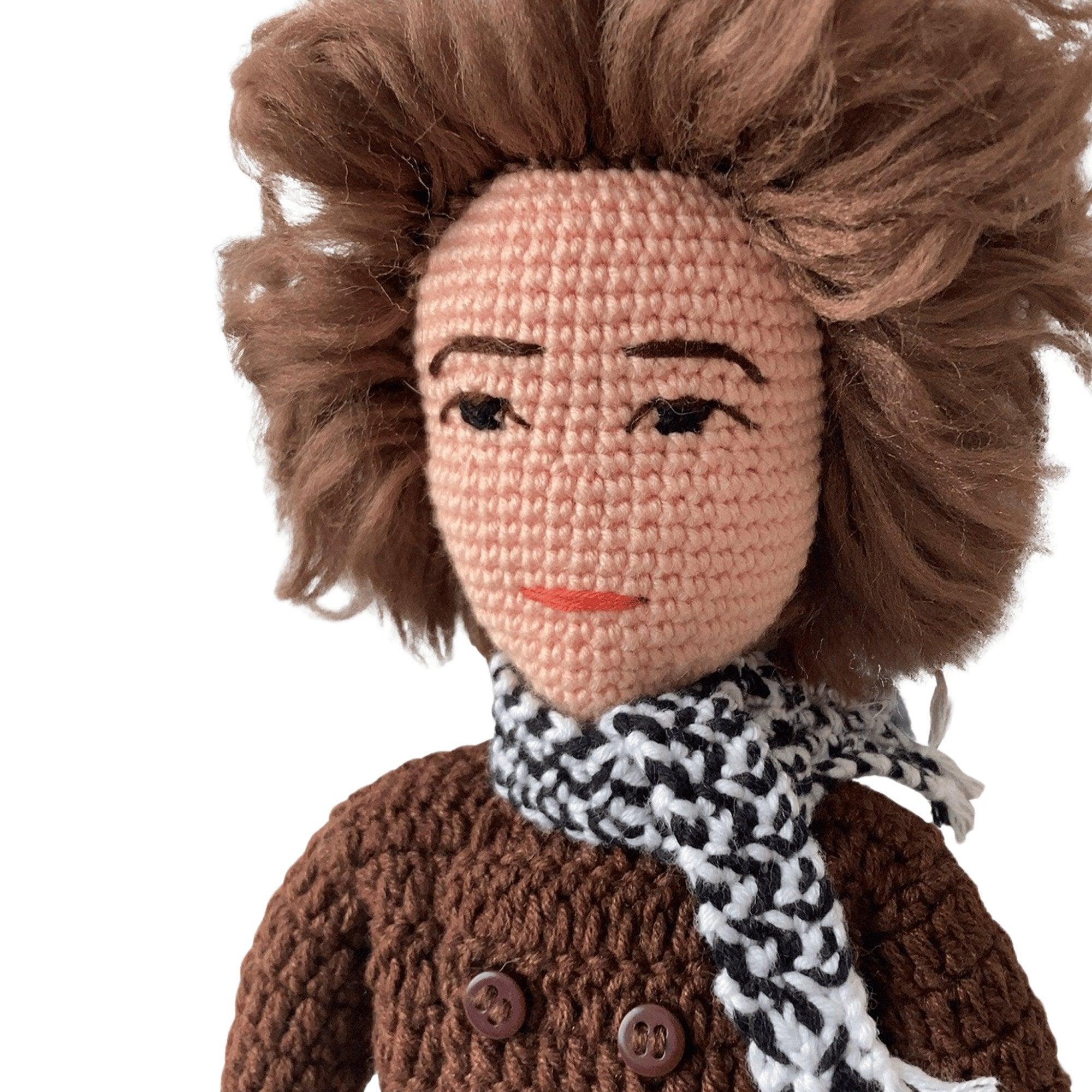 Bob Dylan Handcrafted Crochet Collectible Doll - Dollsey Gifts&Collectibles