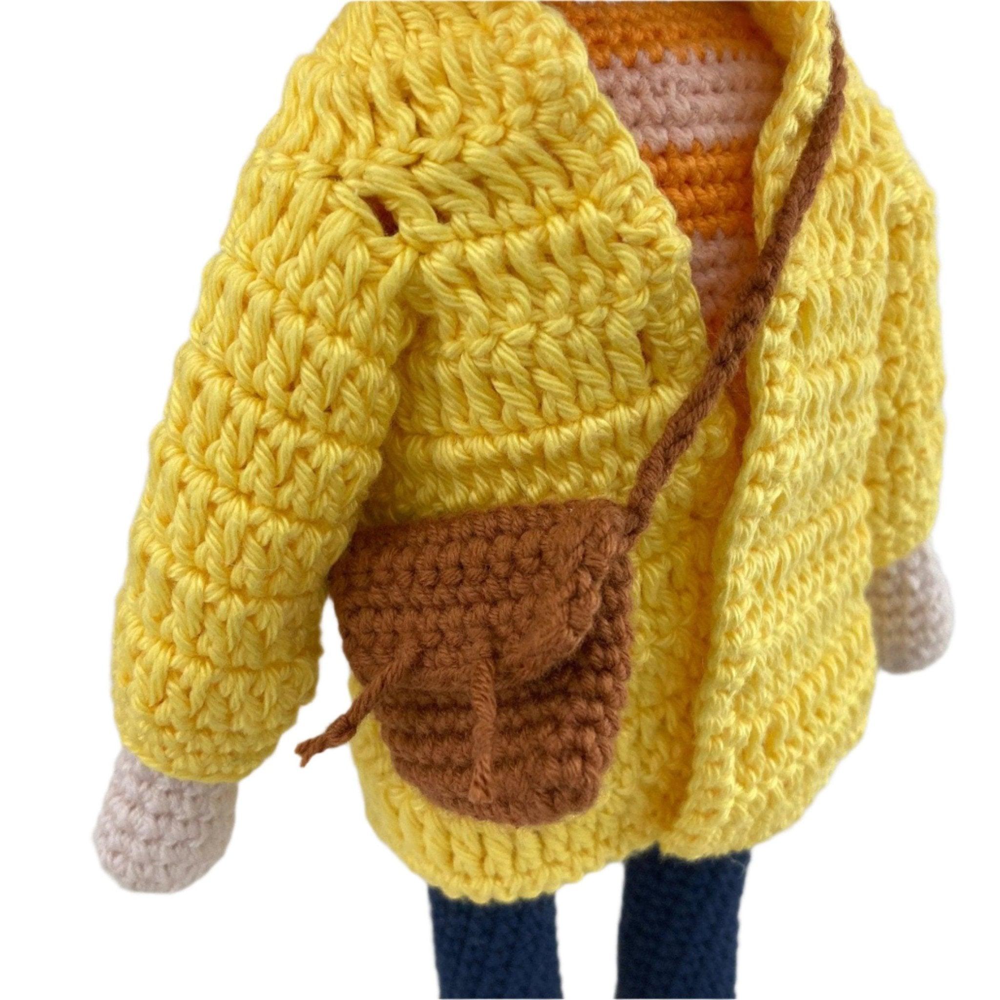 Coraline Handmade Amigurumi Crochet Doll - Dollsey Gifts&Collectibles