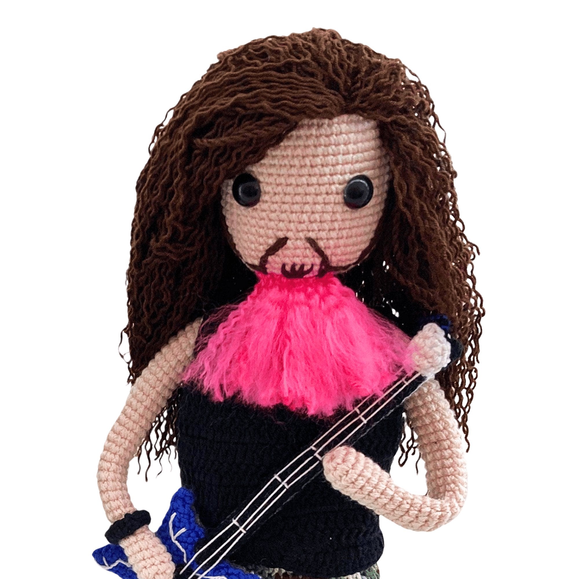 Dimebag Darrell Tribute Crochet Doll - Dollsey Gifts&Collectibles