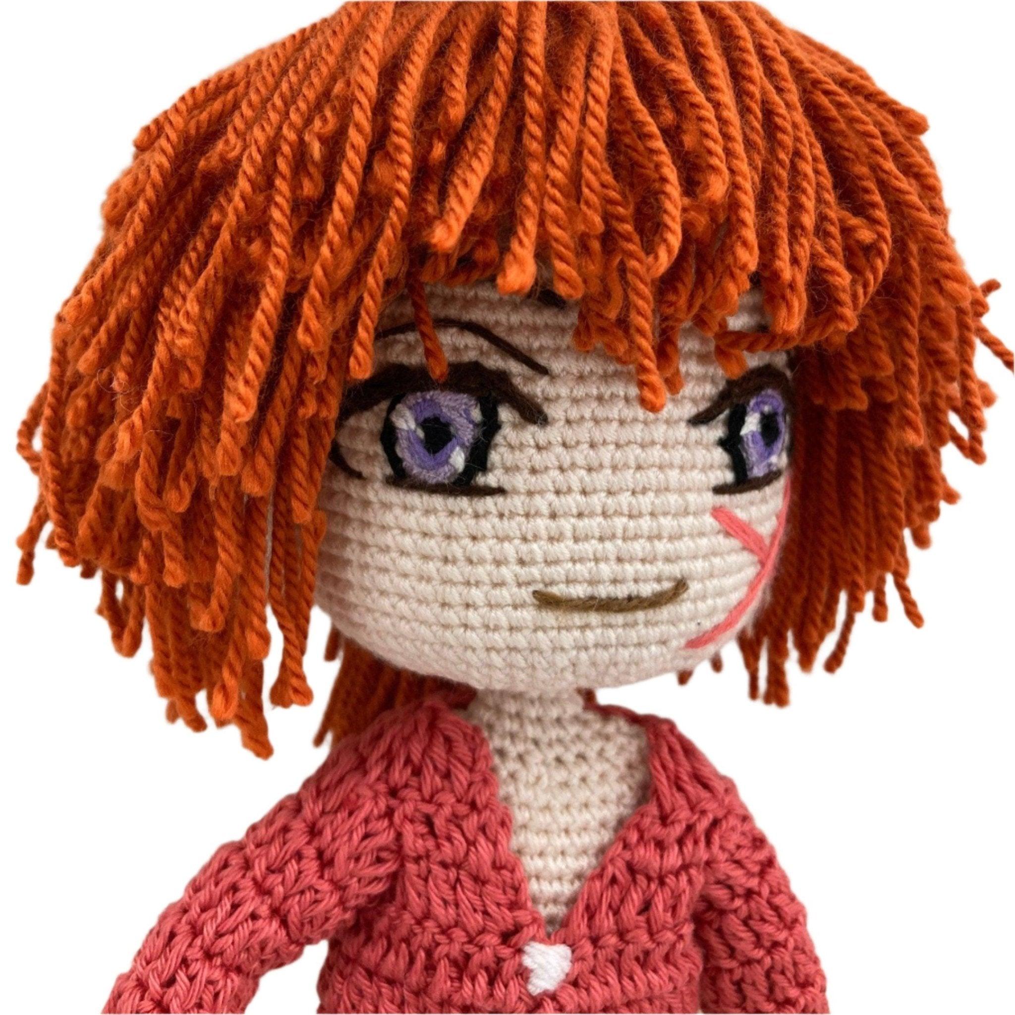 Kenshin Himura Handmade Crochet Doll - Dollsey Gifts&Collectibles