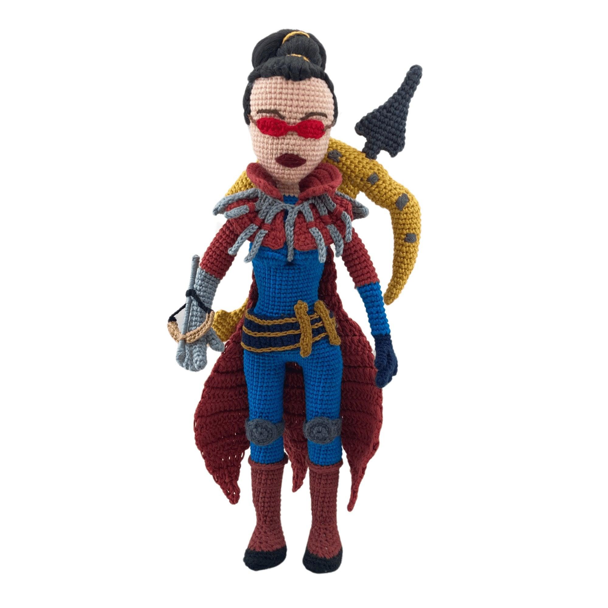 League of Legends Vayne Crochet Action Figure Amigurumi - Dollsey Gifts&Collectibles