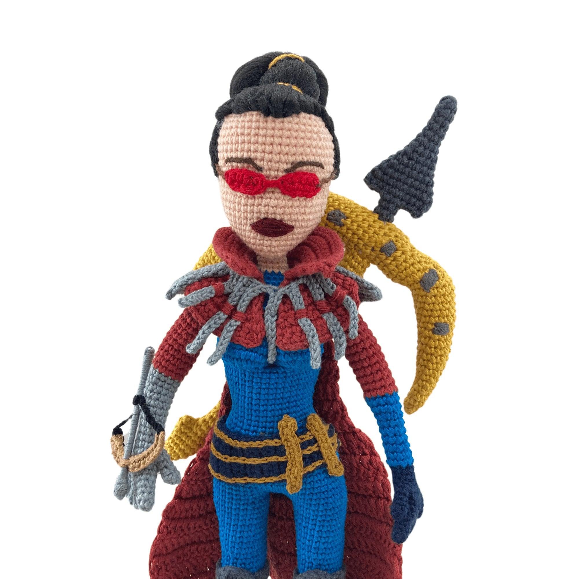 League of Legends Vayne Crochet Action Figure Amigurumi - Dollsey Gifts&Collectibles