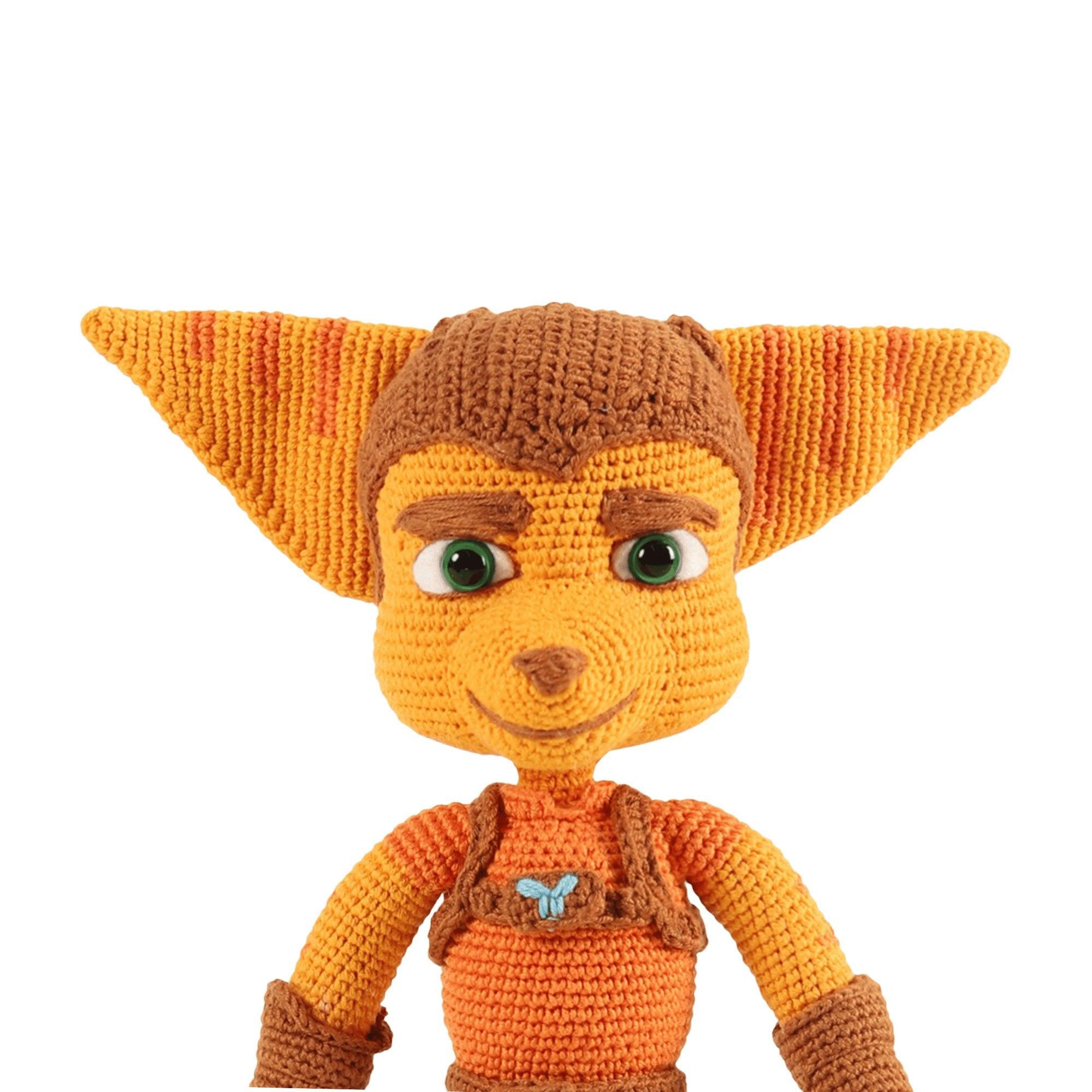 Ratchet and Clank – Rift Apart 47 Handmade Crochet Collectible Doll - Dollsey Gifts&Collectibles