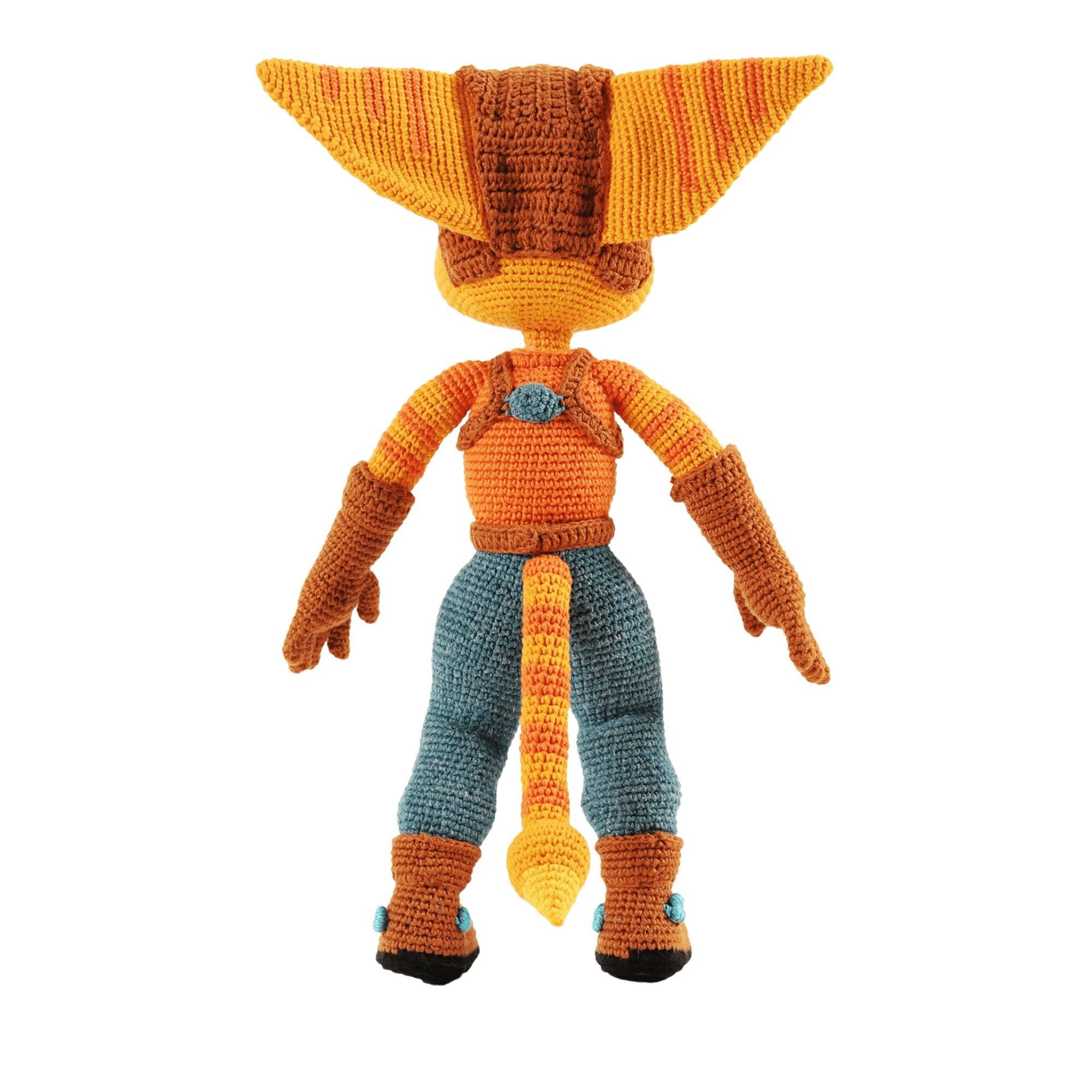 Ratchet and Clank – Rift Apart 47 Handmade Crochet Collectible Doll - Dollsey Gifts&Collectibles