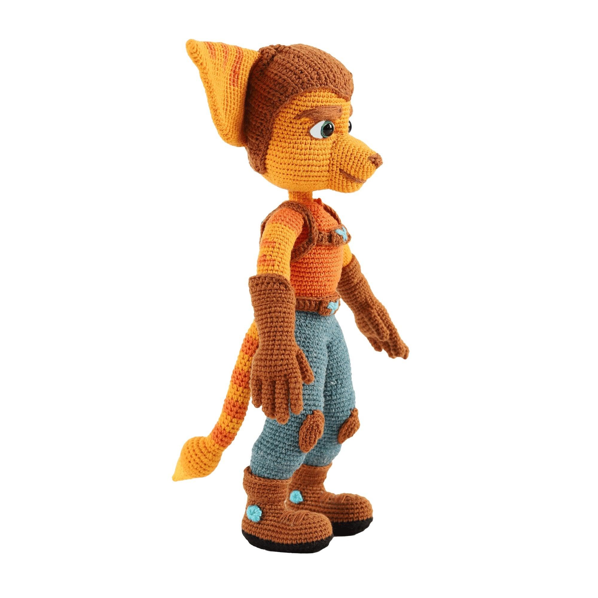 Ratchet and Clank – Rift Apart 47 Handmade Crochet Collectible Doll - Dollsey Gifts&Collectibles