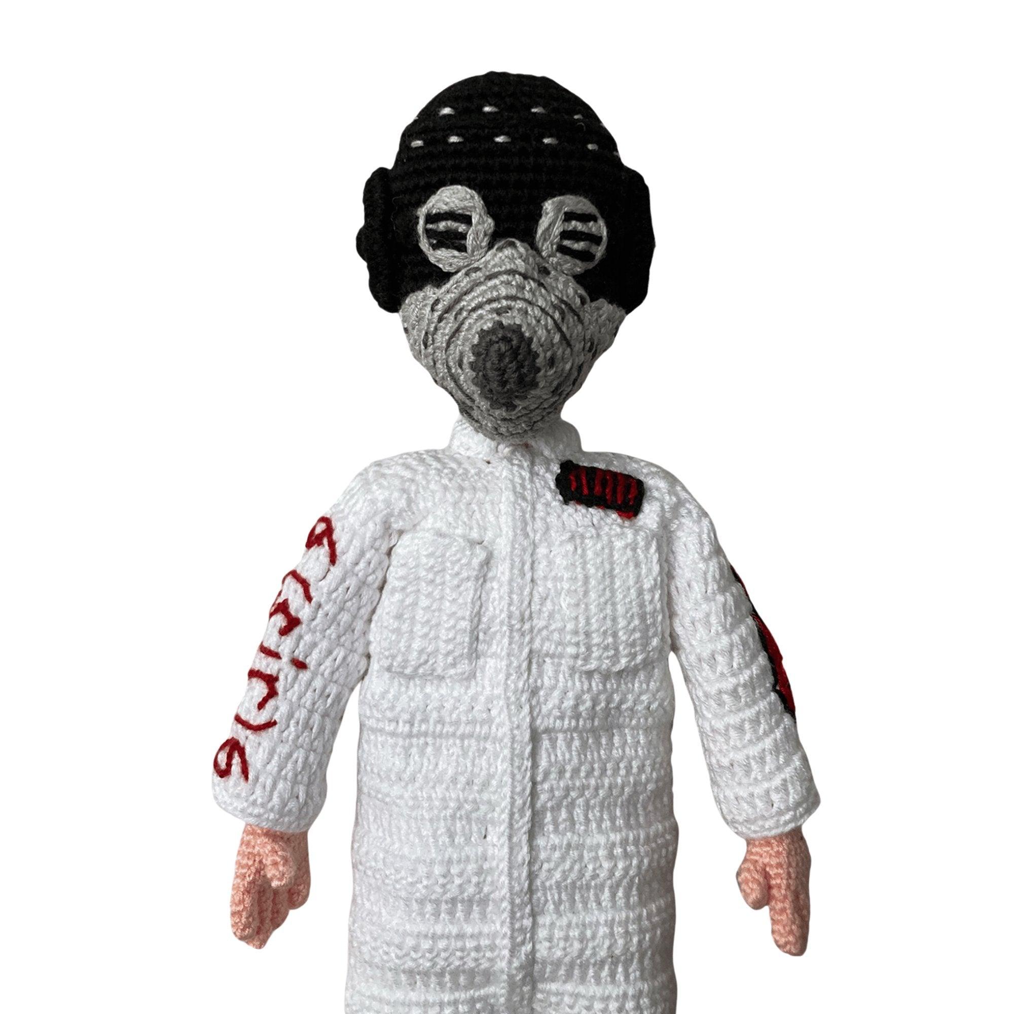 Slipknot Sid Wilson Handcrafted Crochet Collectible Doll - Dollsey Gifts&Collectibles