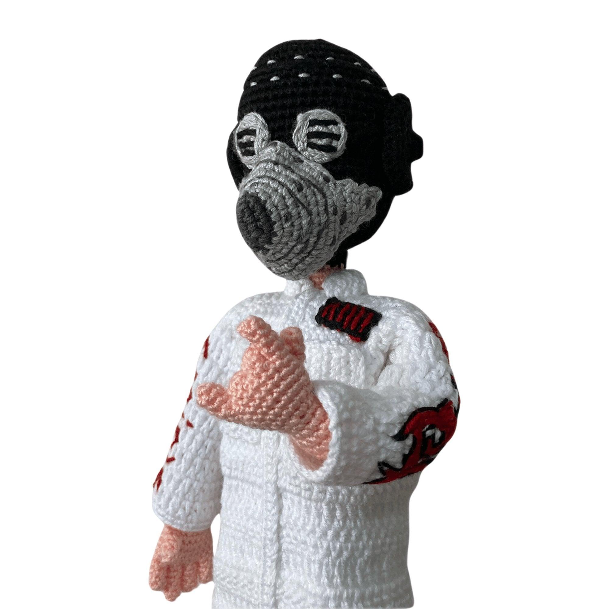 Slipknot Sid Wilson Handcrafted Crochet Collectible Doll - Dollsey Gifts&Collectibles