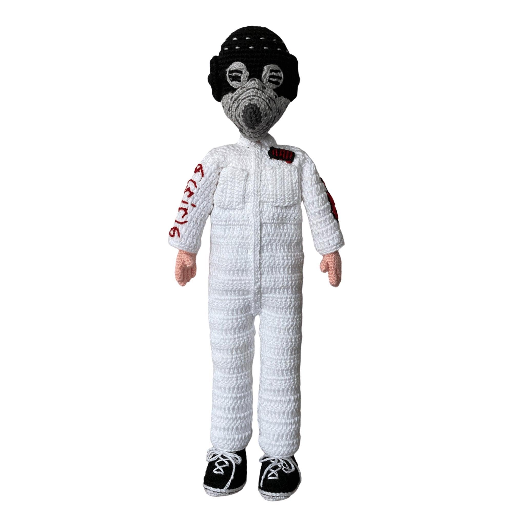 Slipknot Sid Wilson Handcrafted Crochet Collectible Doll - Dollsey Gifts&Collectibles