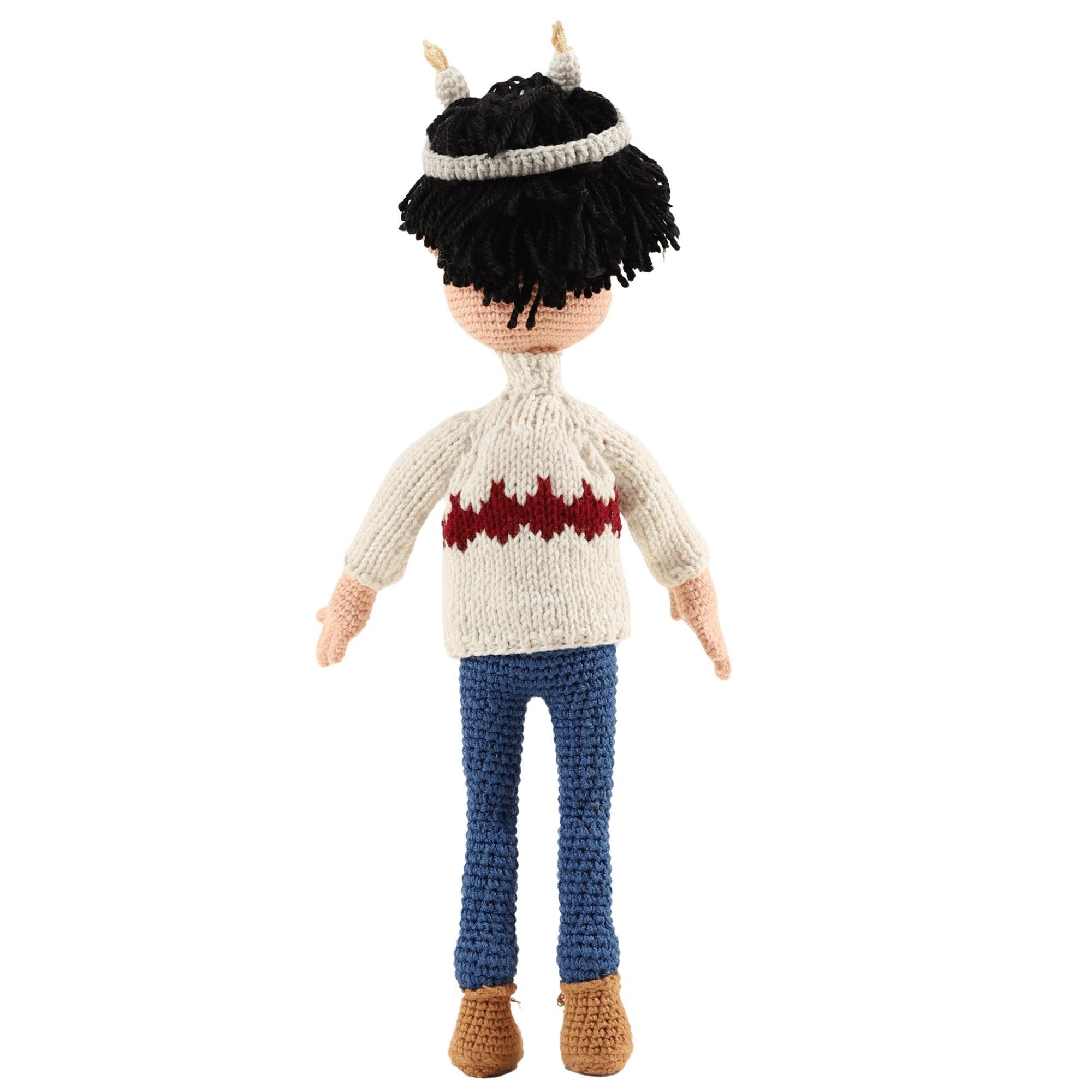 Souichi Lucky Guy Handcrafted Crochet Collectible Doll - Dollsey Gifts&Collectibles